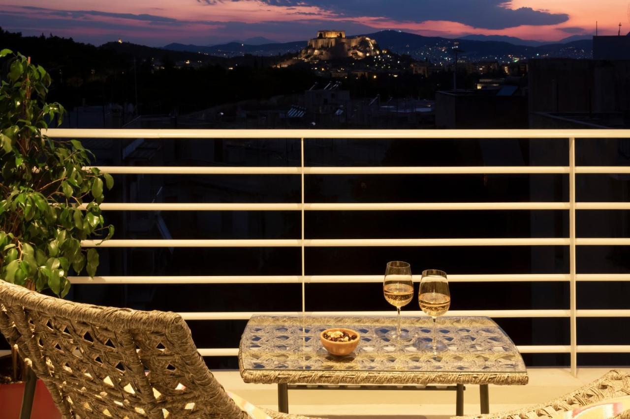 Stunning Acropolis View Apartment Atenas Exterior foto