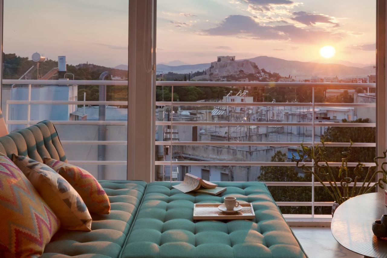 Stunning Acropolis View Apartment Atenas Exterior foto